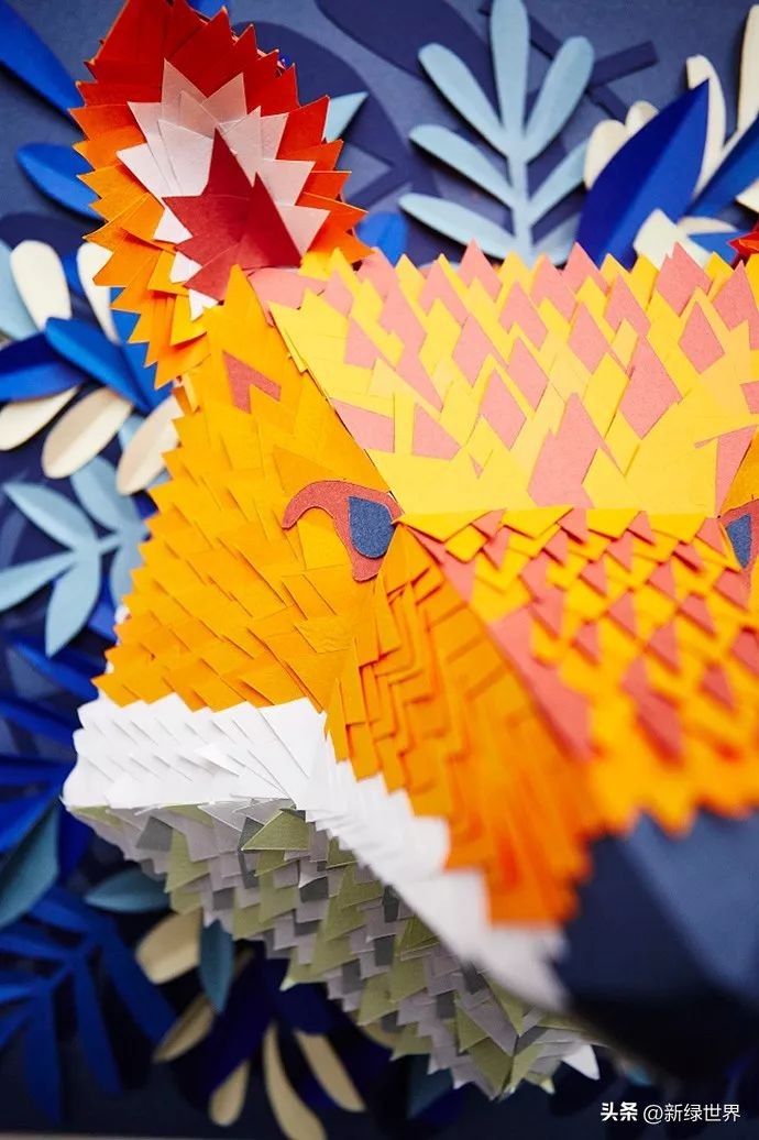 一组纸艺作品,令人惊艳的纸艺作品