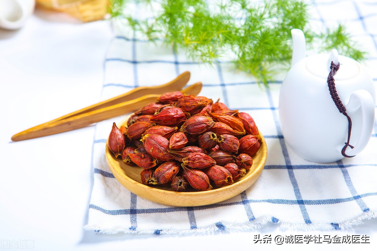 栀子泻三焦,一味栀子清热泻火