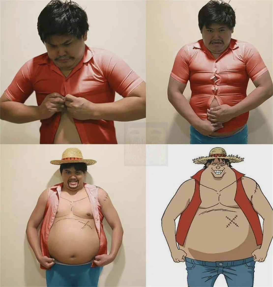 海贼王路飞cos,海贼王罗宾cos视频