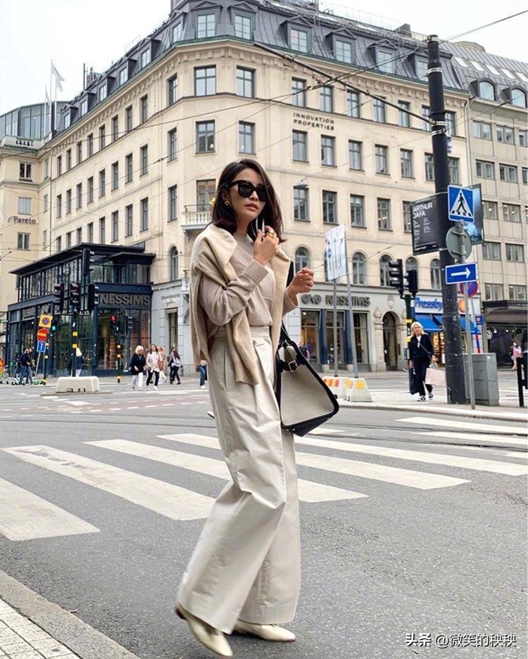 时髦和保暖兼具的樱花裤,秋冬必备小脚裤选这几款就够了