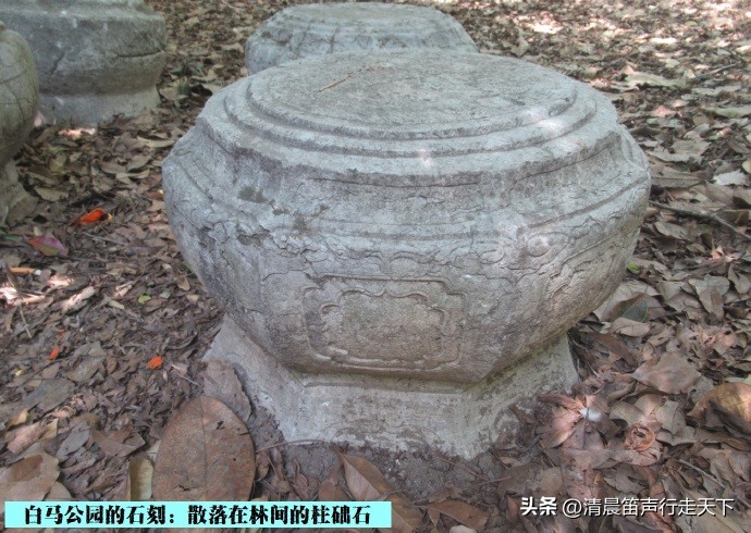 白马公园白马石刻朝代,公园石刻精品欣赏