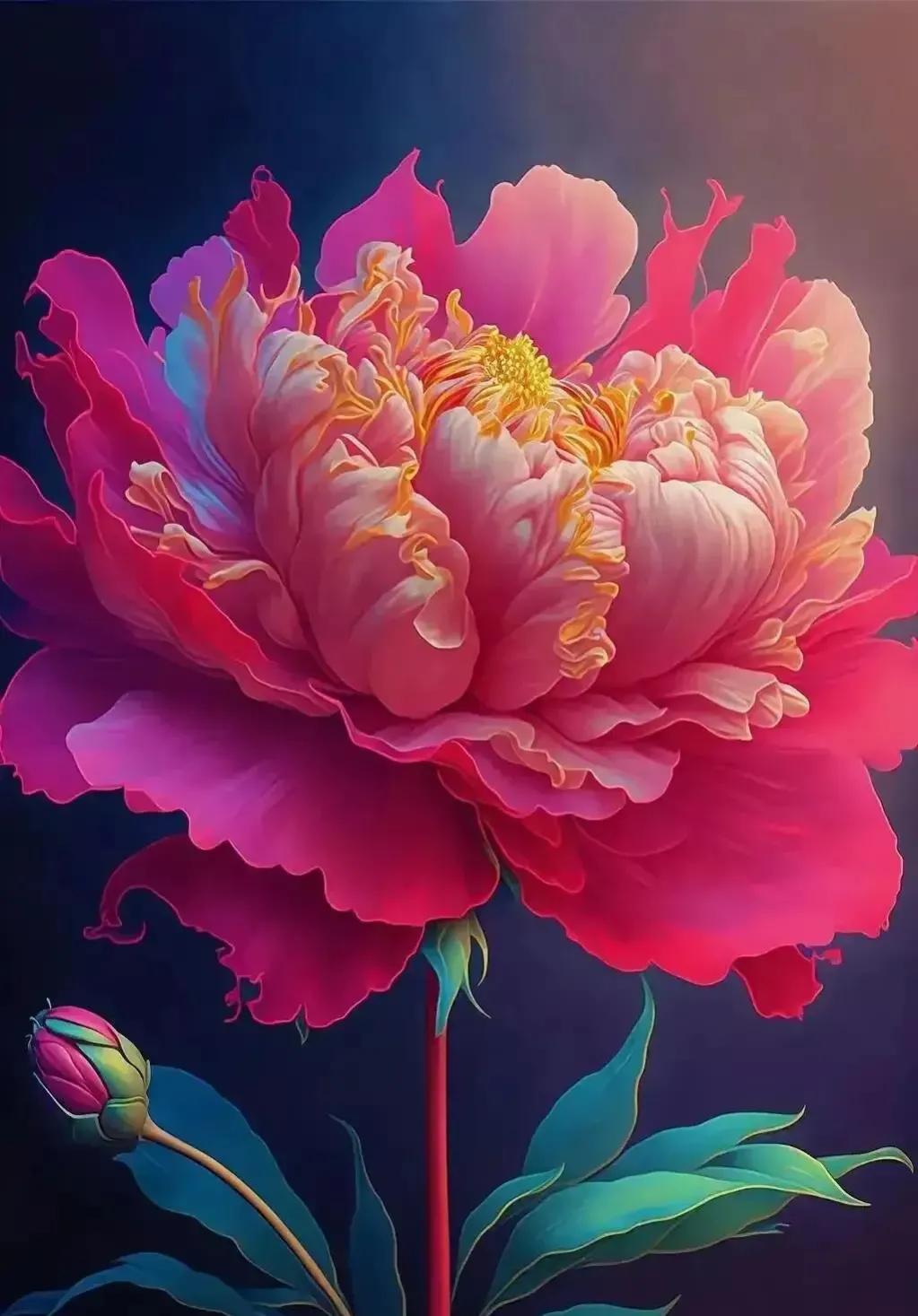 花朵盛开绚丽多彩让人赏心悦目,多姿多彩的花令人心情愉悦