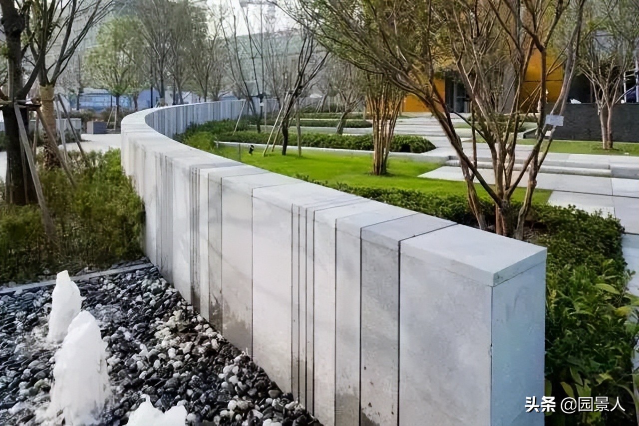 标杆房企园林景观工序,最新热销地产项目景观设计全解密