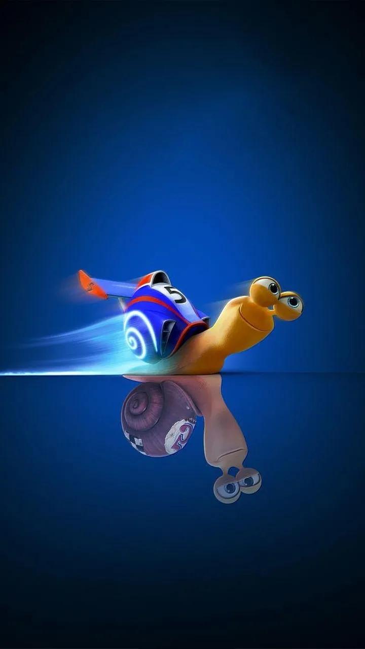 蜗牛高清壁纸4k全屏,蜗牛唯美动画壁纸