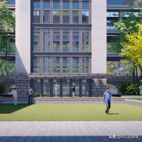 中山市永安中学参观,中山永安中学学校全貌