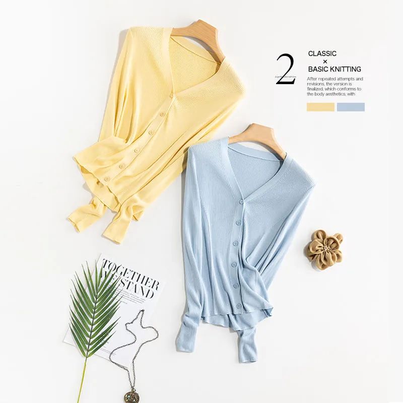 法式polo翻领长袖针织开衫,优雅女人开衫衣服