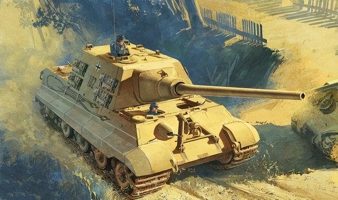 二战德军彩照图,二战德军坦克彩绘图片