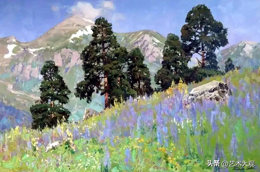 俄罗斯亚历山大巴比奇油画视频,亚历山大巴比奇写生视频全集