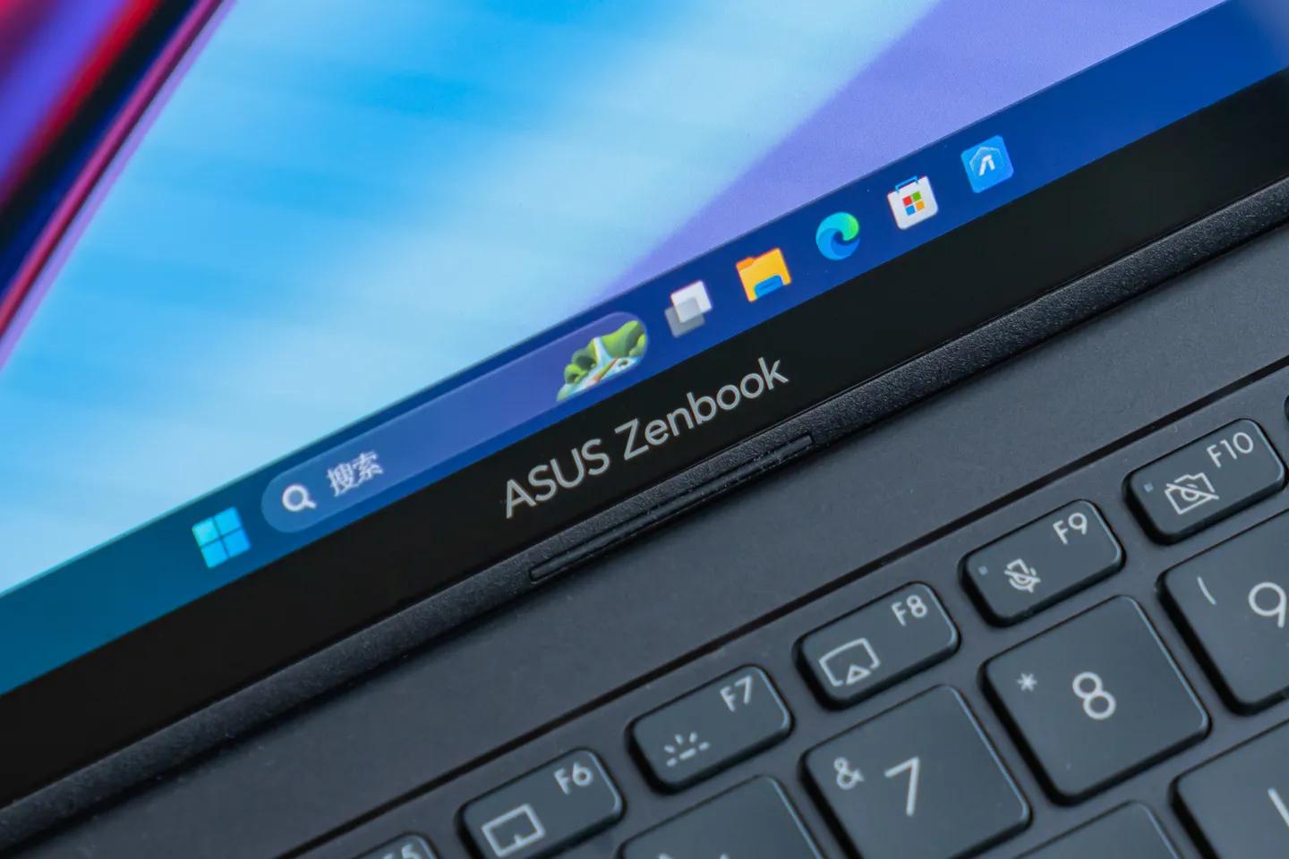 紫色笔记本电脑华硕灵耀pro测评,高端oled显示屏