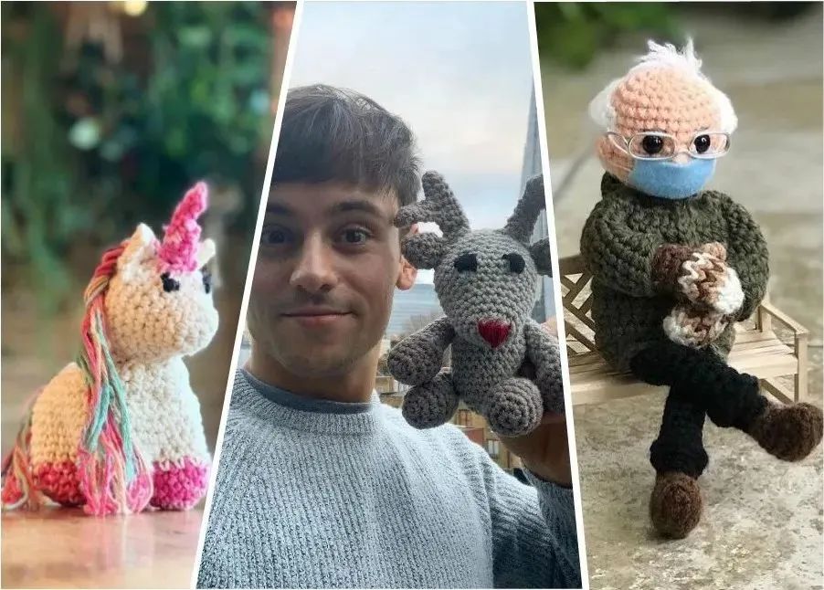 男人，你打个毛线