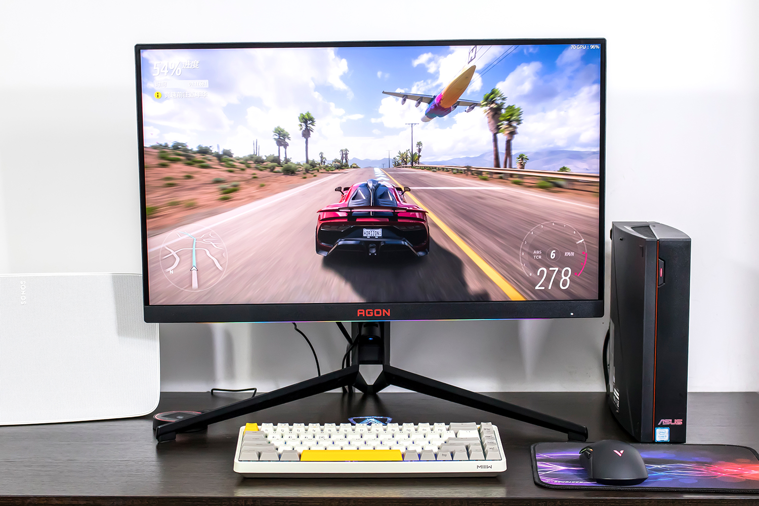 aoc显示器ag274qs吃鸡测试,agonag274uxp显示器测评