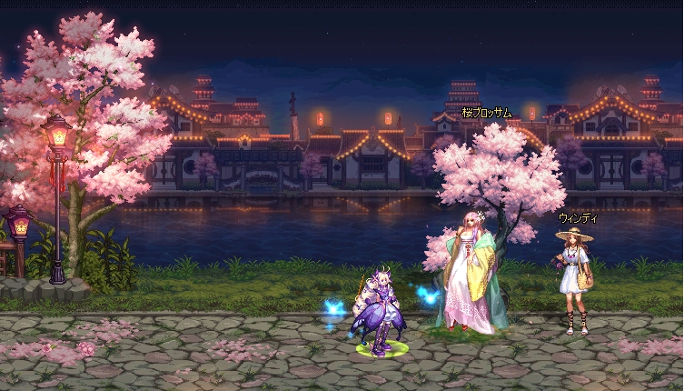 dnf日服开放,日服樱花节