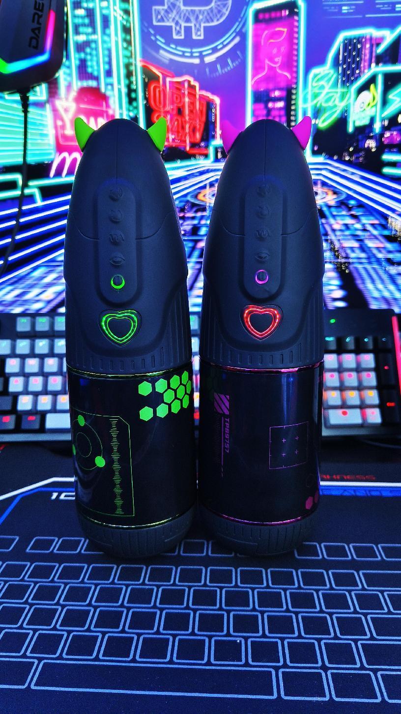 某宝上的科技杯，YUU小恶魔app版可视化操作非常奥力给！