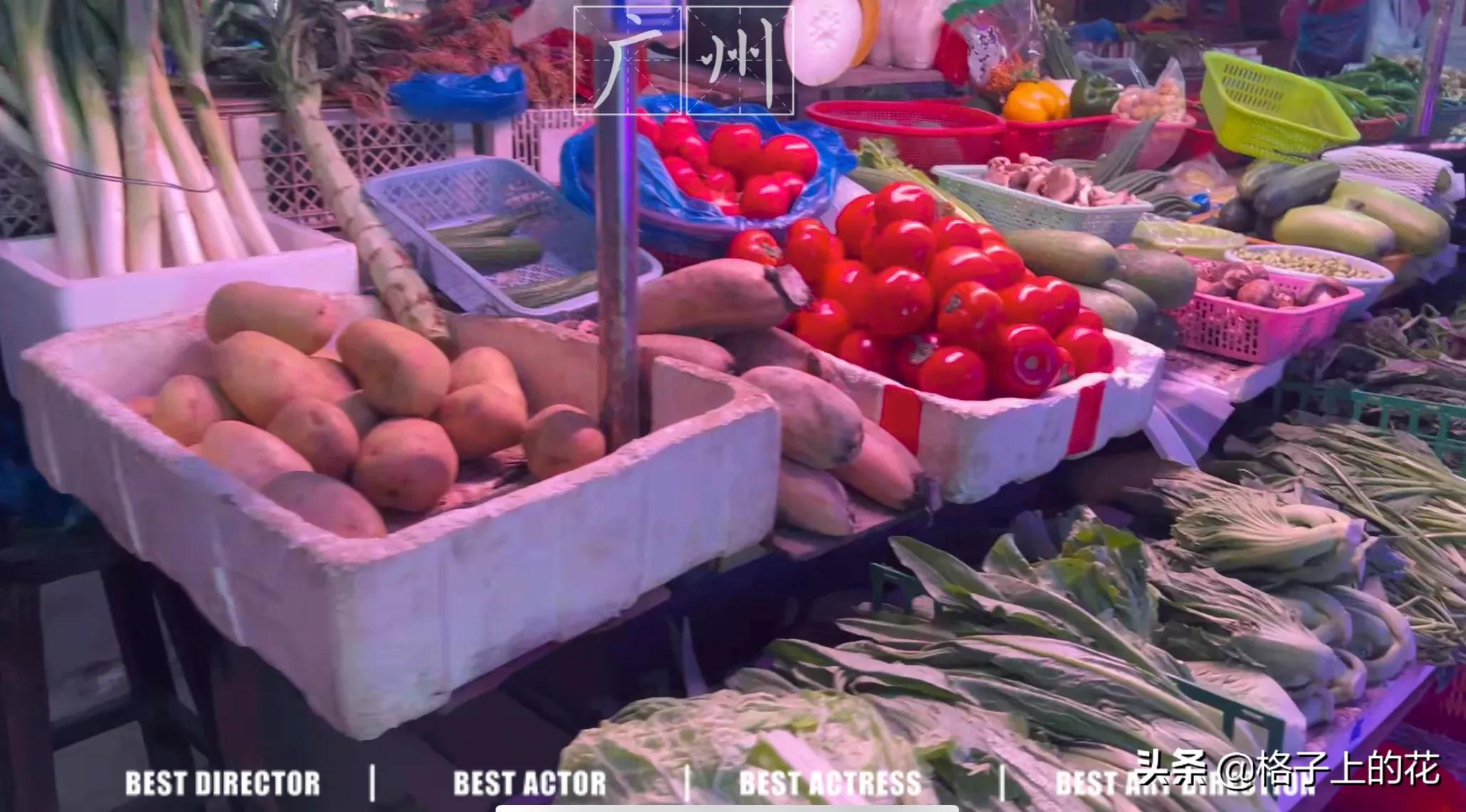 广州菜市场有多离谱,广州菜市场切肉