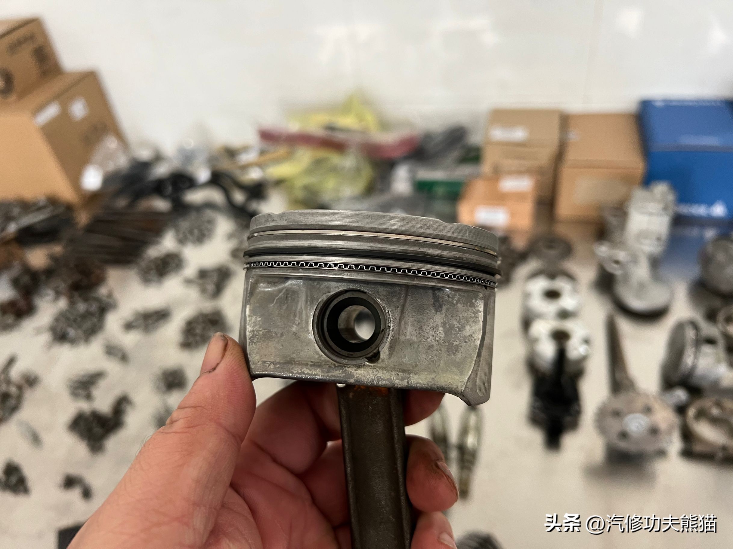 翻新60年前的奥迪,老车翻新奥迪a6发动机