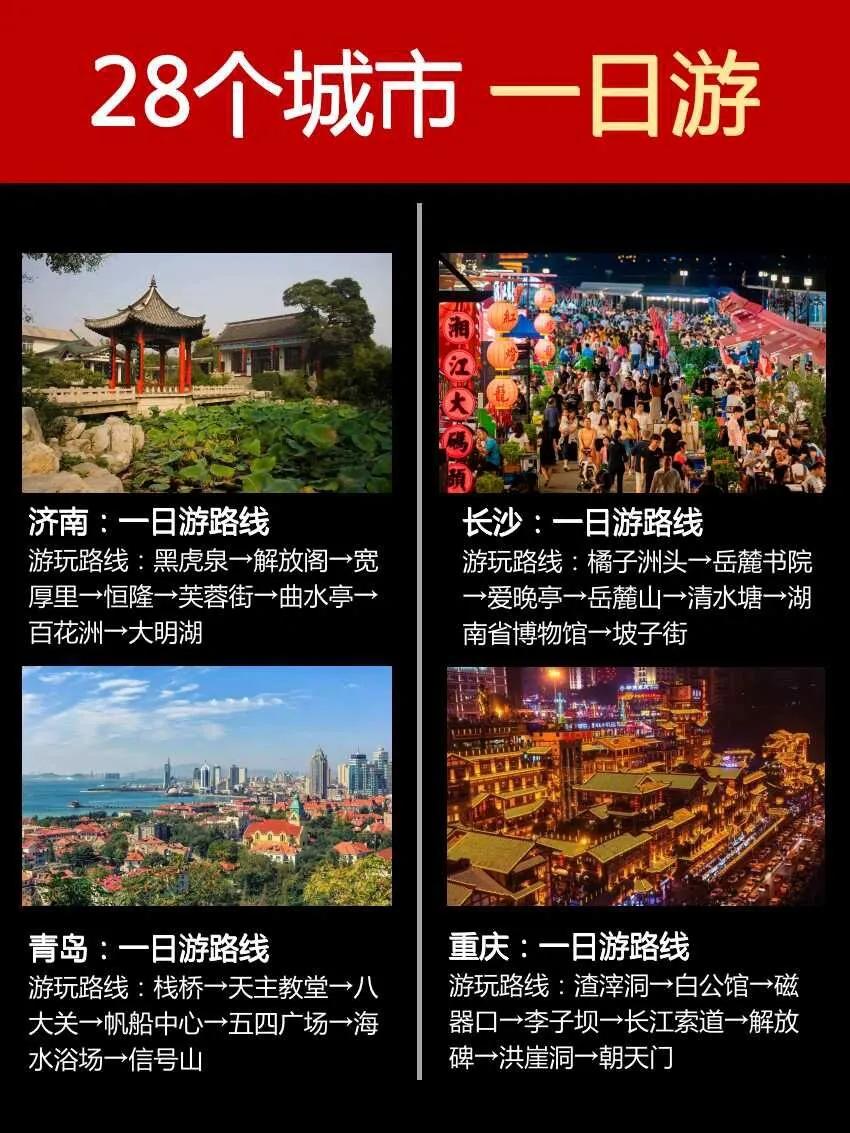 1日游攻略及花费,1日游可以去哪