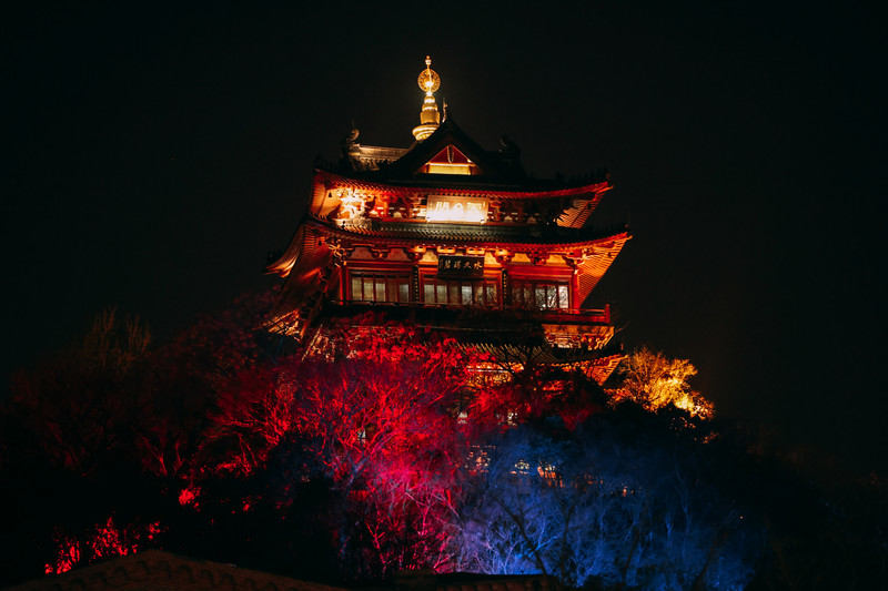 镇江旅游攻略夜景,看美丽的镇江城市夜景