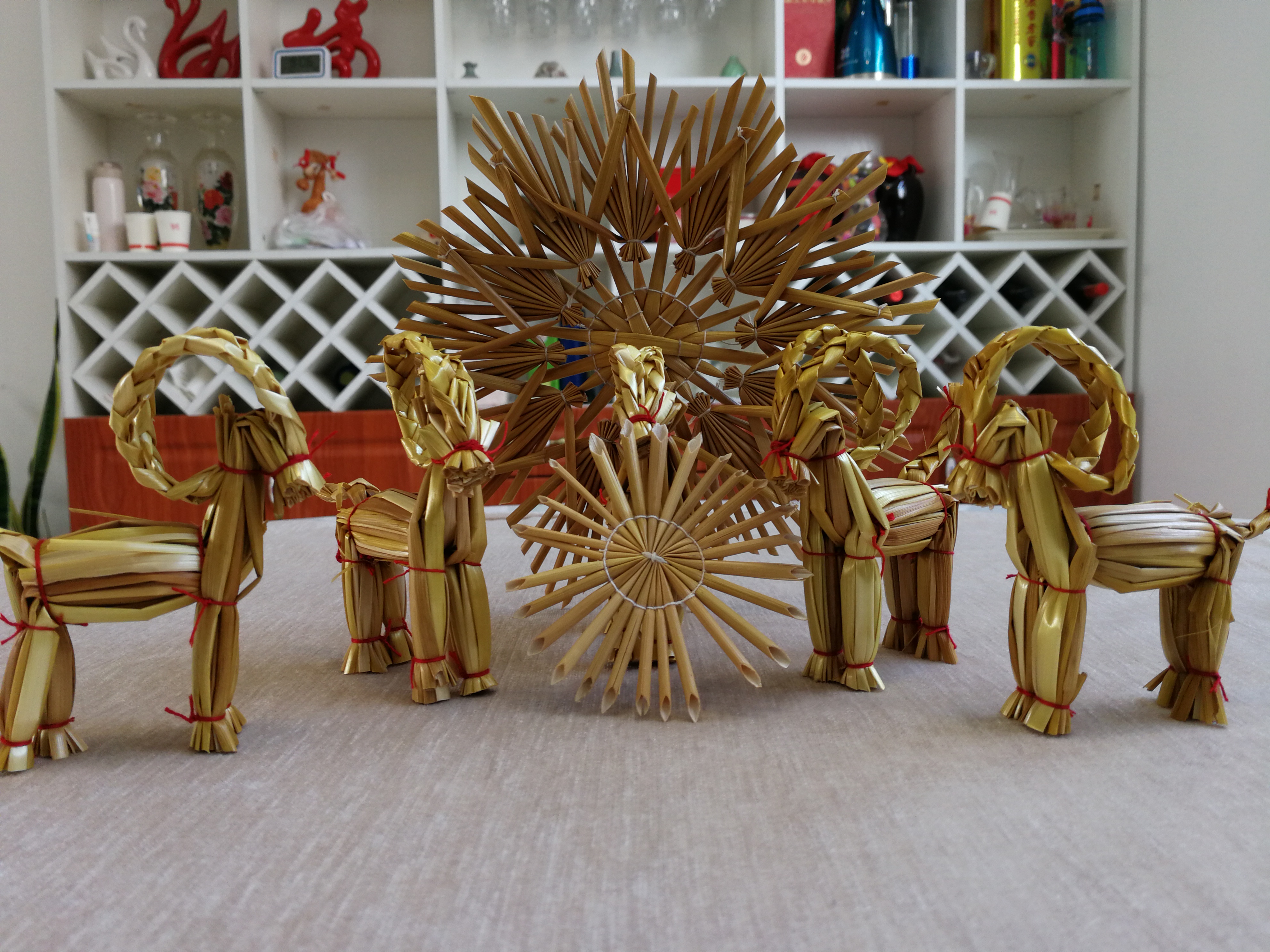 草编手工艺,草编工艺品编法大全