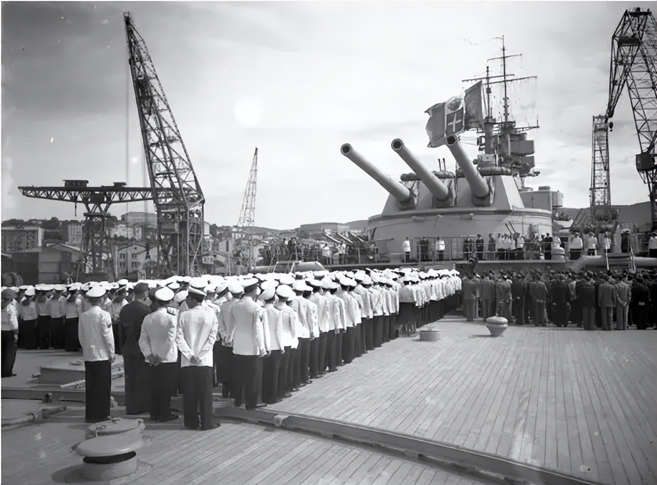 意大利维内托级战列舰舰炮,维内托级战列舰设计图