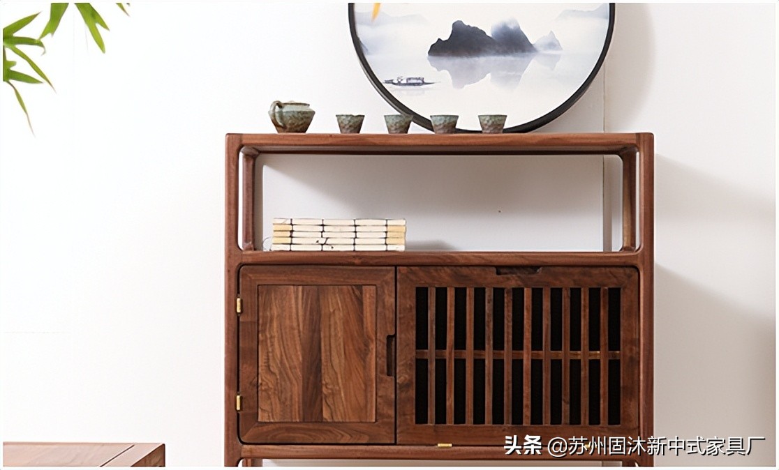 全屋实木家具新中式,新中式含蓄秀美韵味十足
