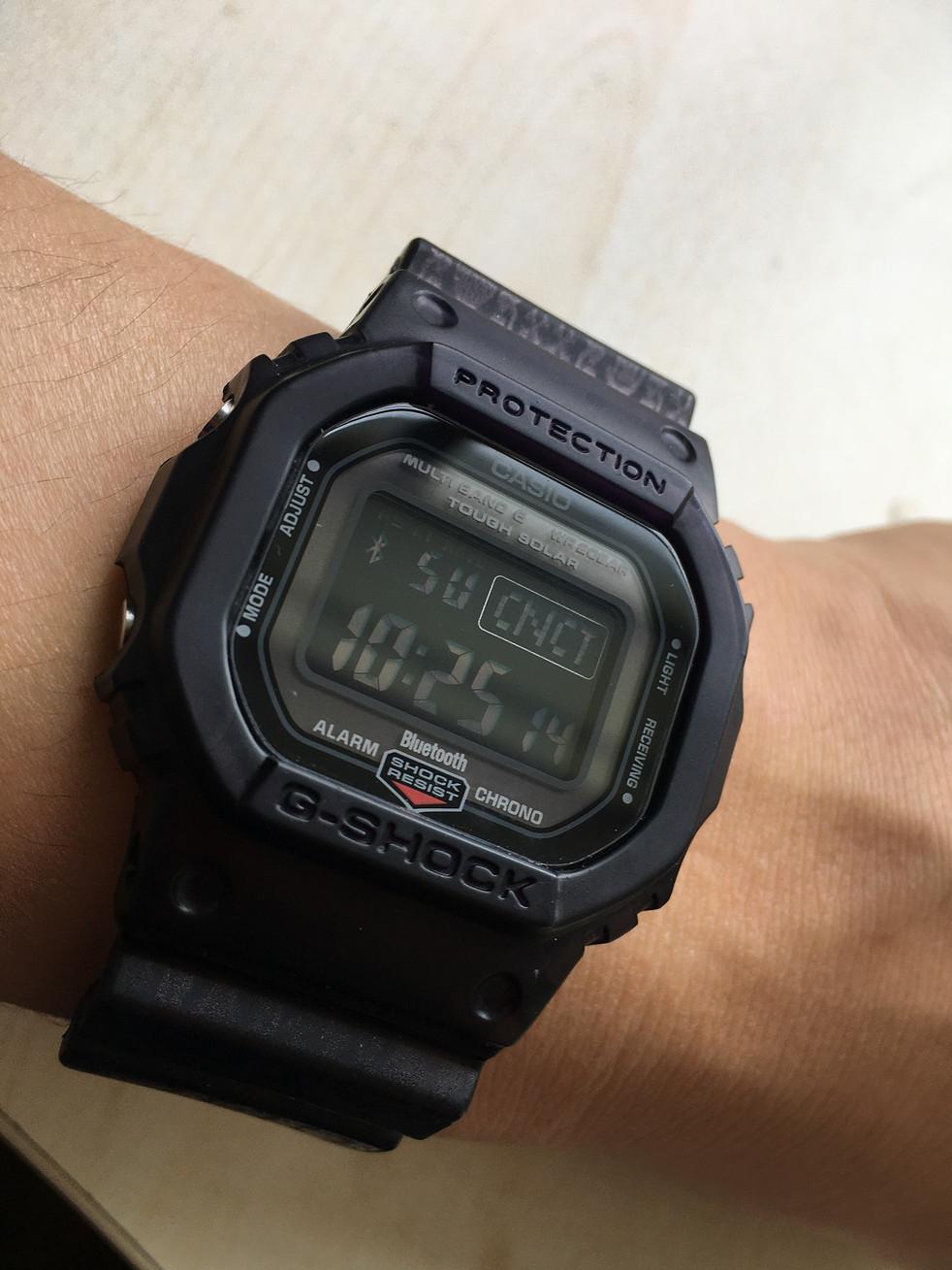 卡西欧gw-b5600bl-1dr手表怎么样,卡西欧gw-b5600有几款颜色