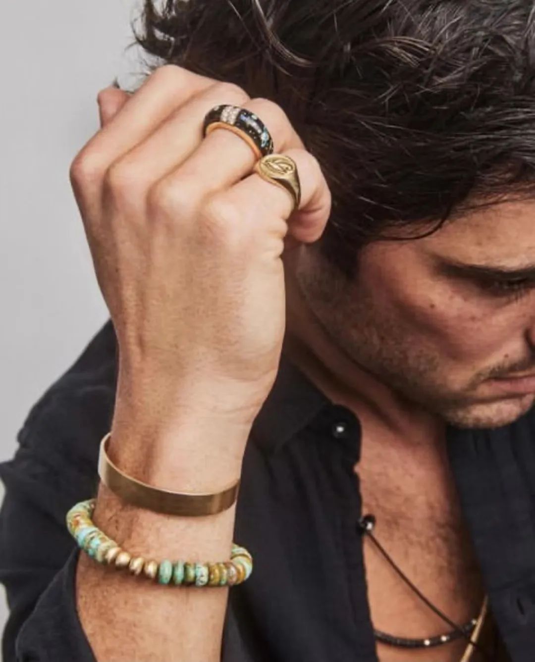 最适合戴首饰的男人,最会戴珠宝的男人