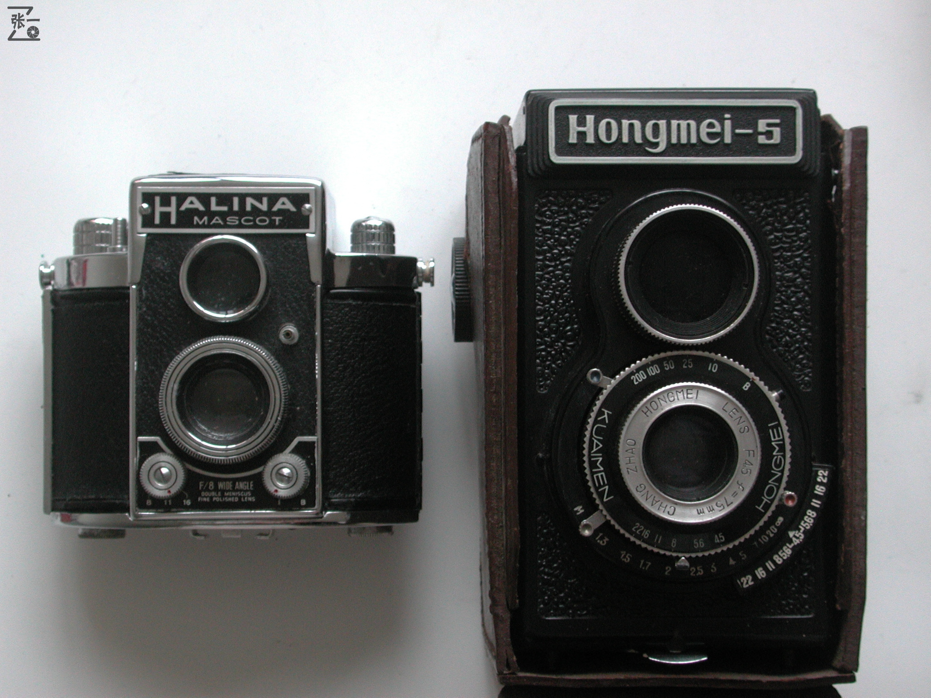 一款非常少见的HalinaMascot双反照相机！使用127胶卷！