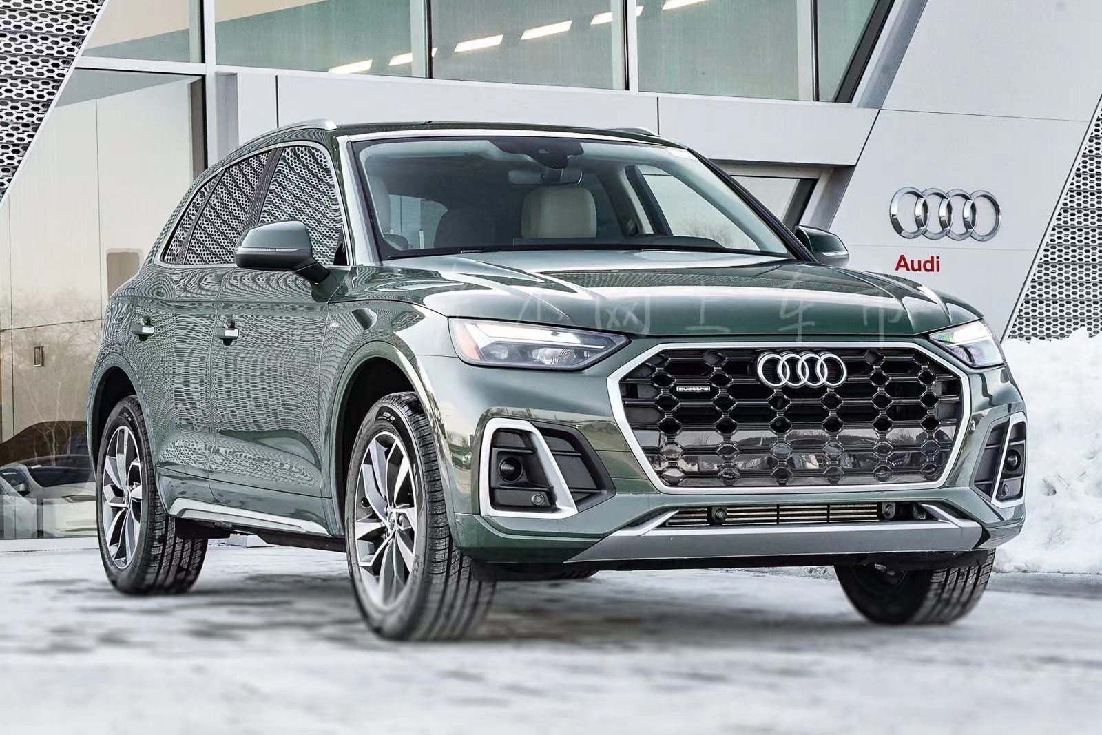 奥迪q5sportback2022与2021区别,2022奥迪q5时尚款内饰图片大全