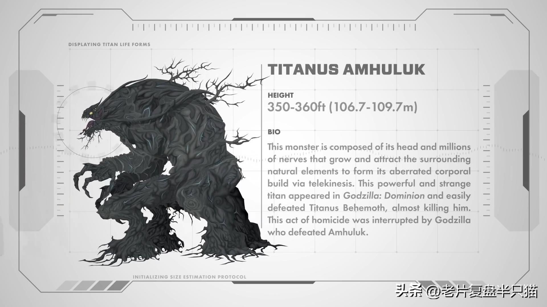 我的世界哥斯拉23只泰坦巨兽介绍,哥斯拉电影里的17位泰坦巨兽排名