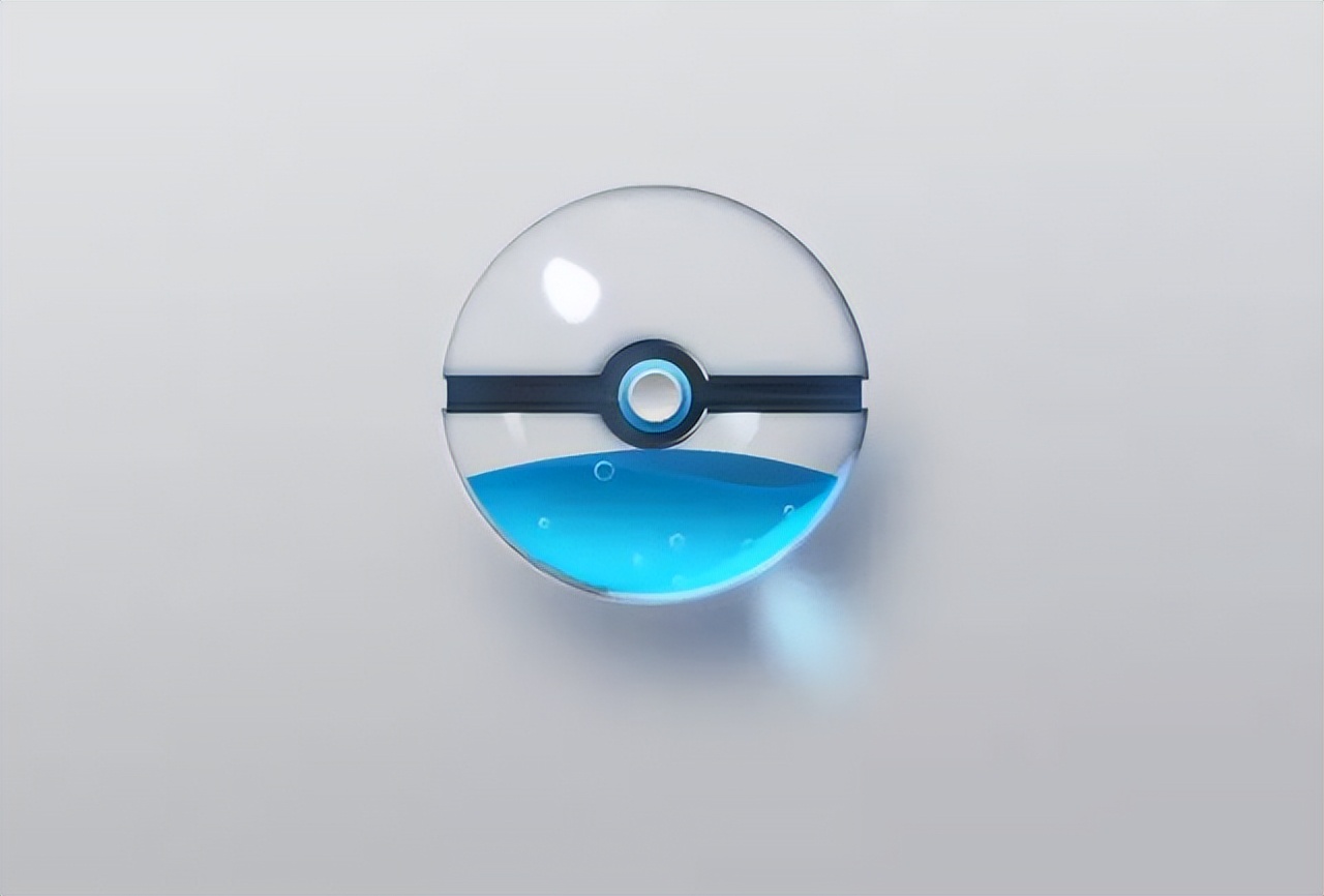 ps制作透明精灵球水晶球,ps玻璃球制作方法