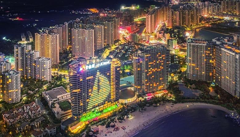 惠州碧桂园十里银滩酒店，五星级两日游，住一线海景房很便宜