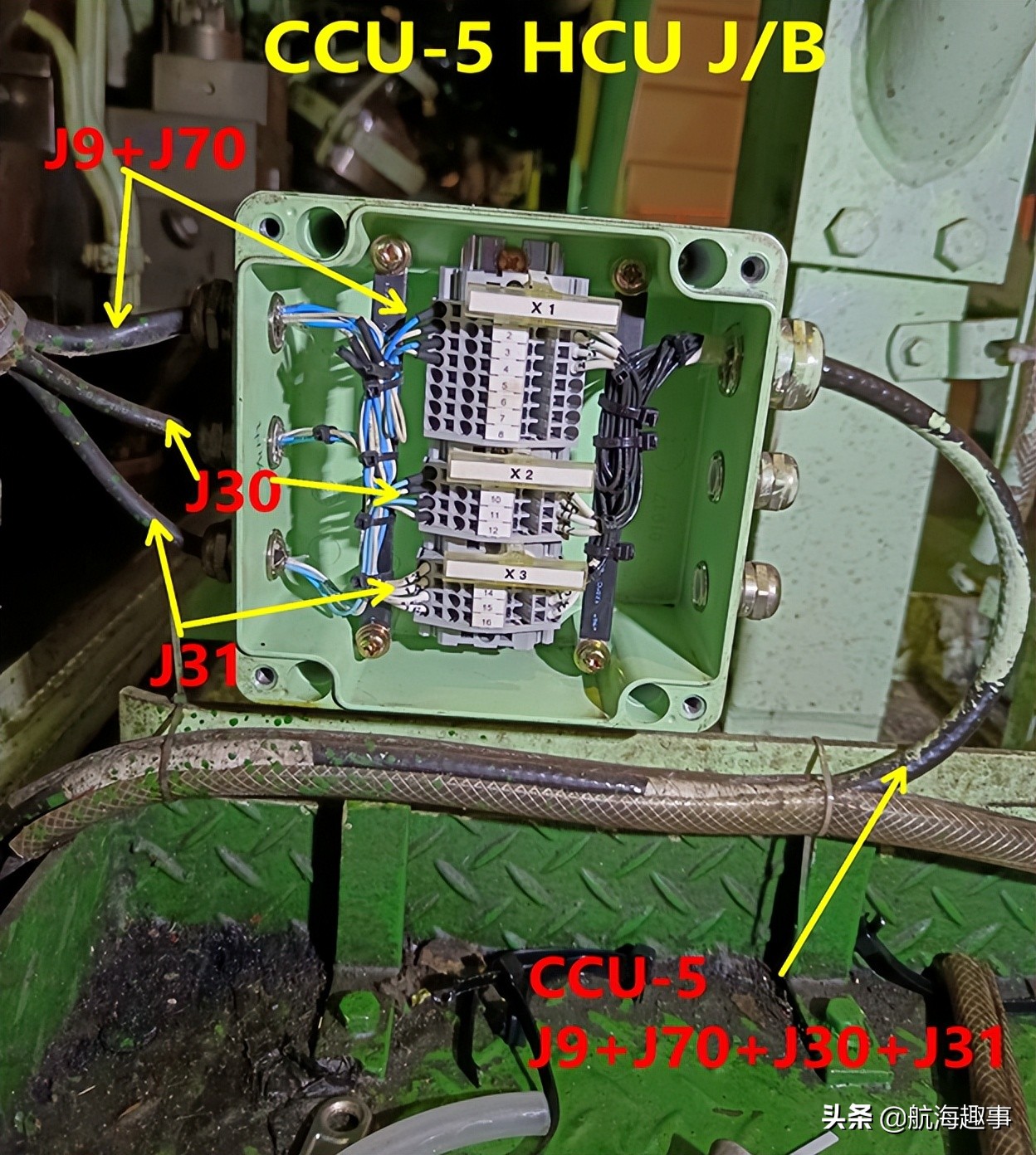 黄老轨分享，查找曼恩电喷主机ECS低绝缘故障，确实要点耐心