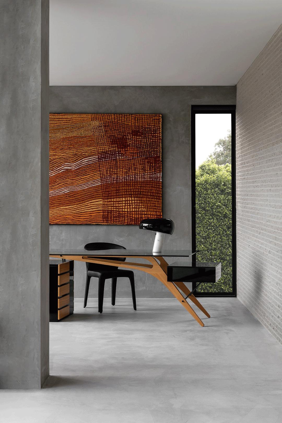 花园式极简清水混凝土别墅,混凝土极简别墅