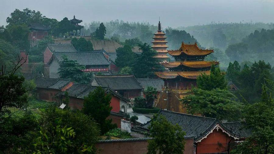 九峰山风穴寺,汝州风穴寺瀑布