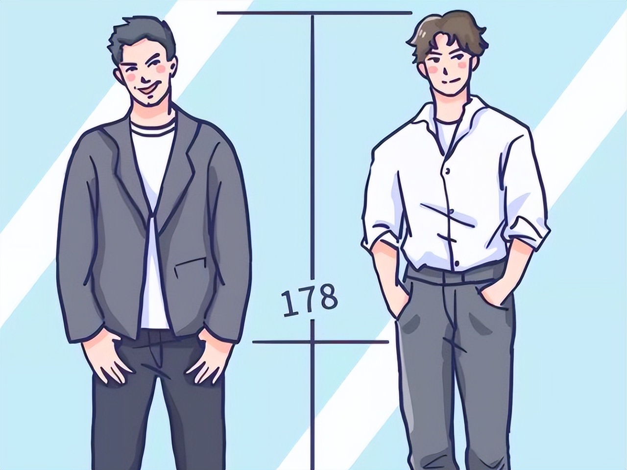 男生让女孩子招架不住的特质，女生最爱的身高和穿搭是什么？