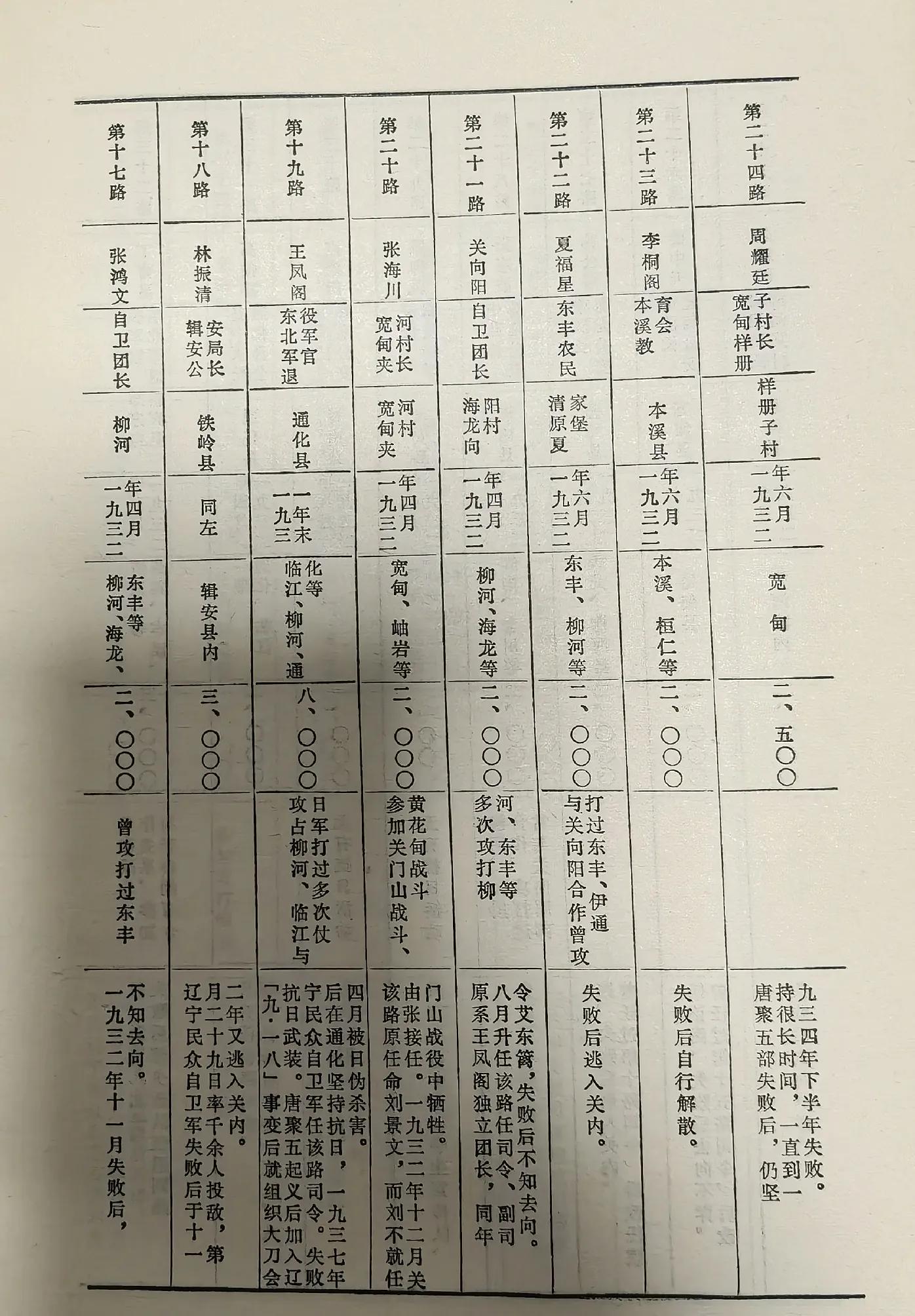 东北抗日义勇军史-东北民众抗日武装
