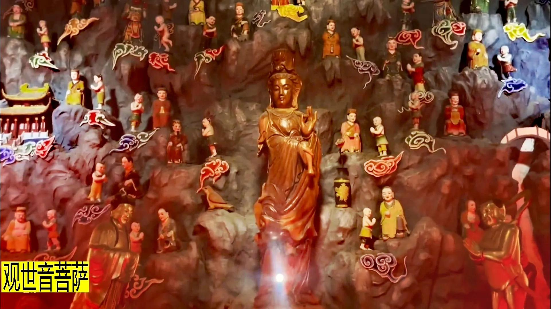 天下第一财神庙灵顺寺全图片,杭州最大的财神庙灵顺寺