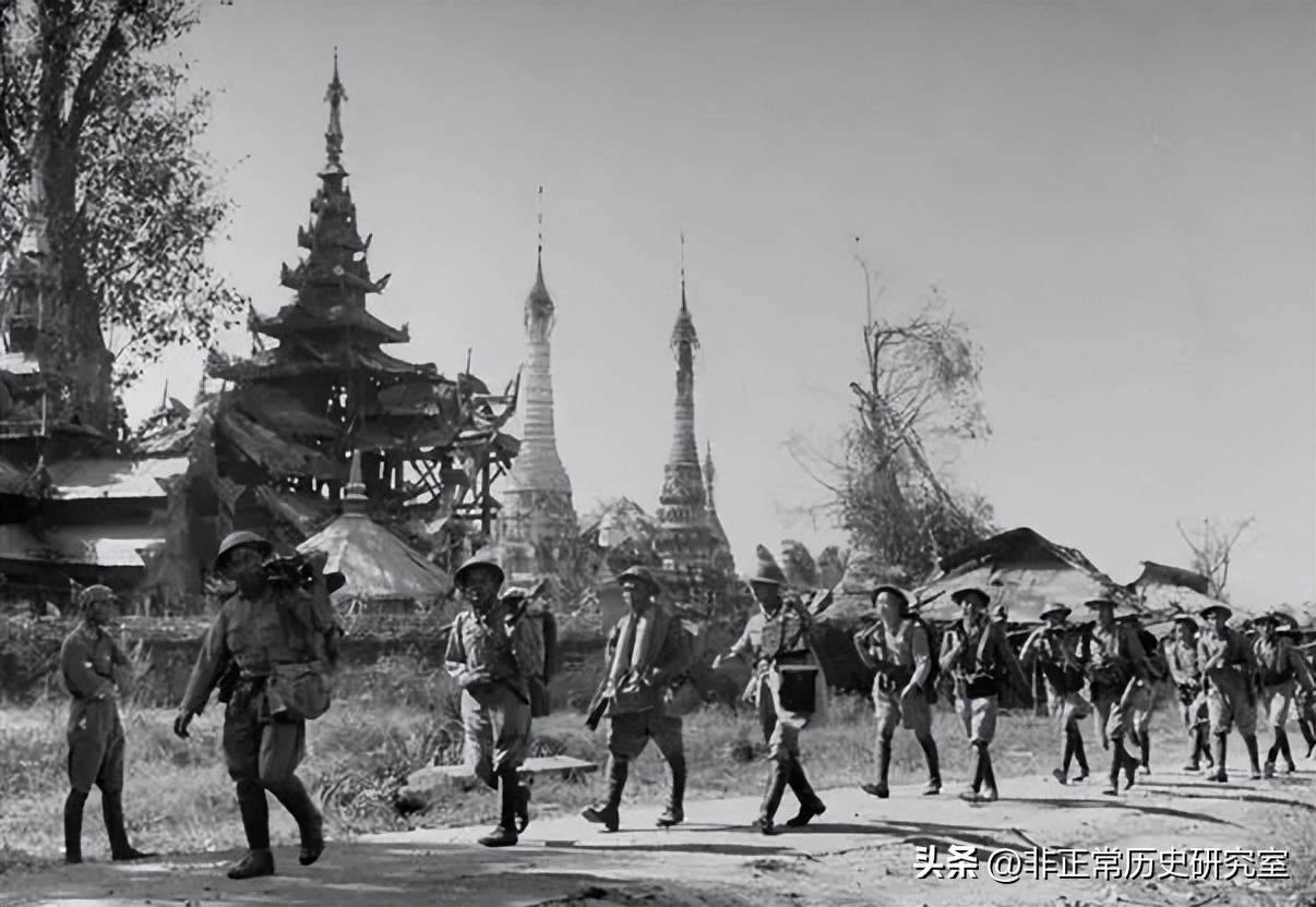 老照片抗日战争时期的中国远征军,远征军珍贵影像图片