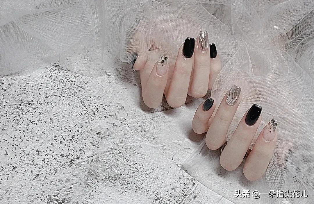 魔镜粉美甲款式教程来了,魔镜粉各种款式美甲教程