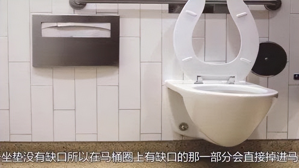美国马桶前面为什么要设计个孔,美国马桶前面有个缺口怎么冲水