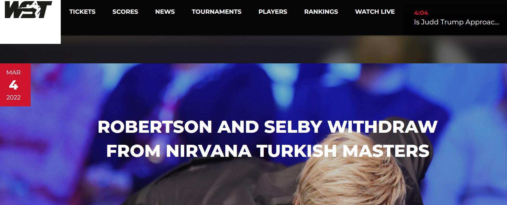 *诺斯**克突发，两位世界冠军+TOP10选手退赛，因个人原因，有些遗憾