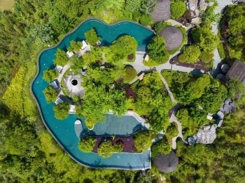 杭州临安湍口温泉星泉谷度假村,临安湍口众安氡温泉度假酒店套餐