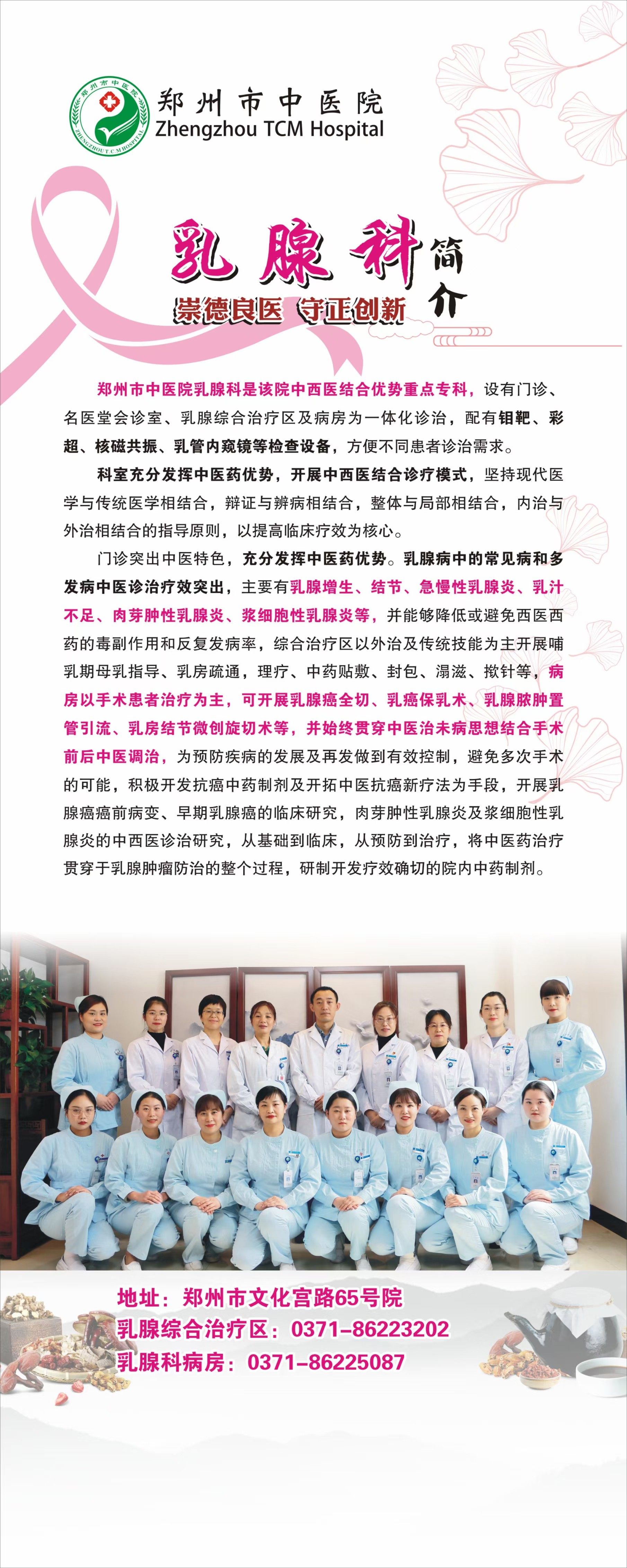 抱朴守拙做乳医不忘初心谱新篇——记郑州市中医院乳腺科主任李政的从医之路