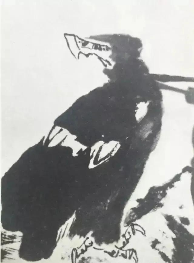 国画大师李苦禅一步一步教你画“四绝神鹰”，经典好学