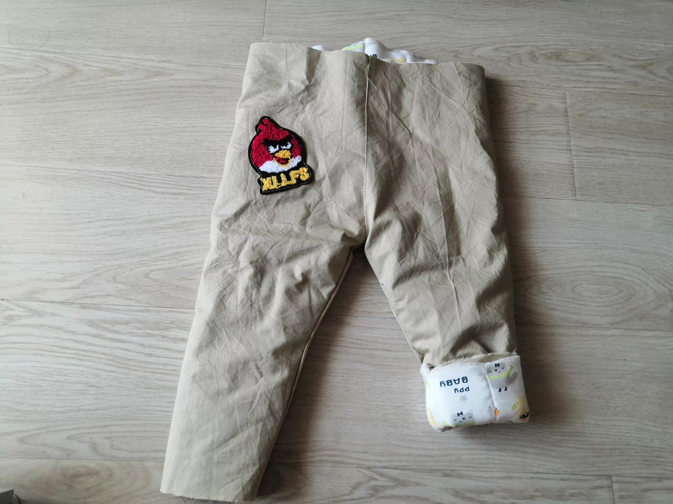 给儿童做棉裤棉袄视频,如何用秋裤制作手工棉裤