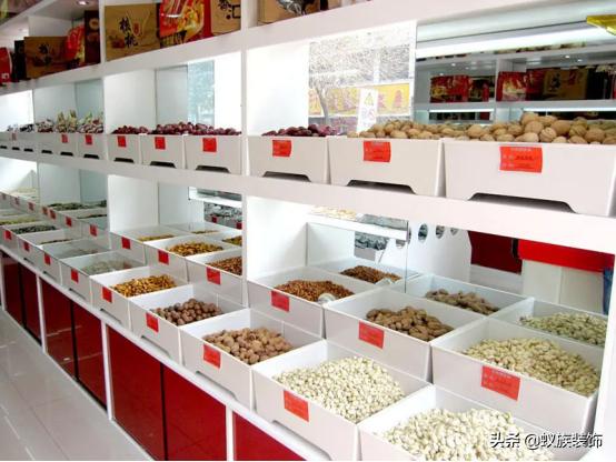 干果炒货店装修风格,炒货店新手装修