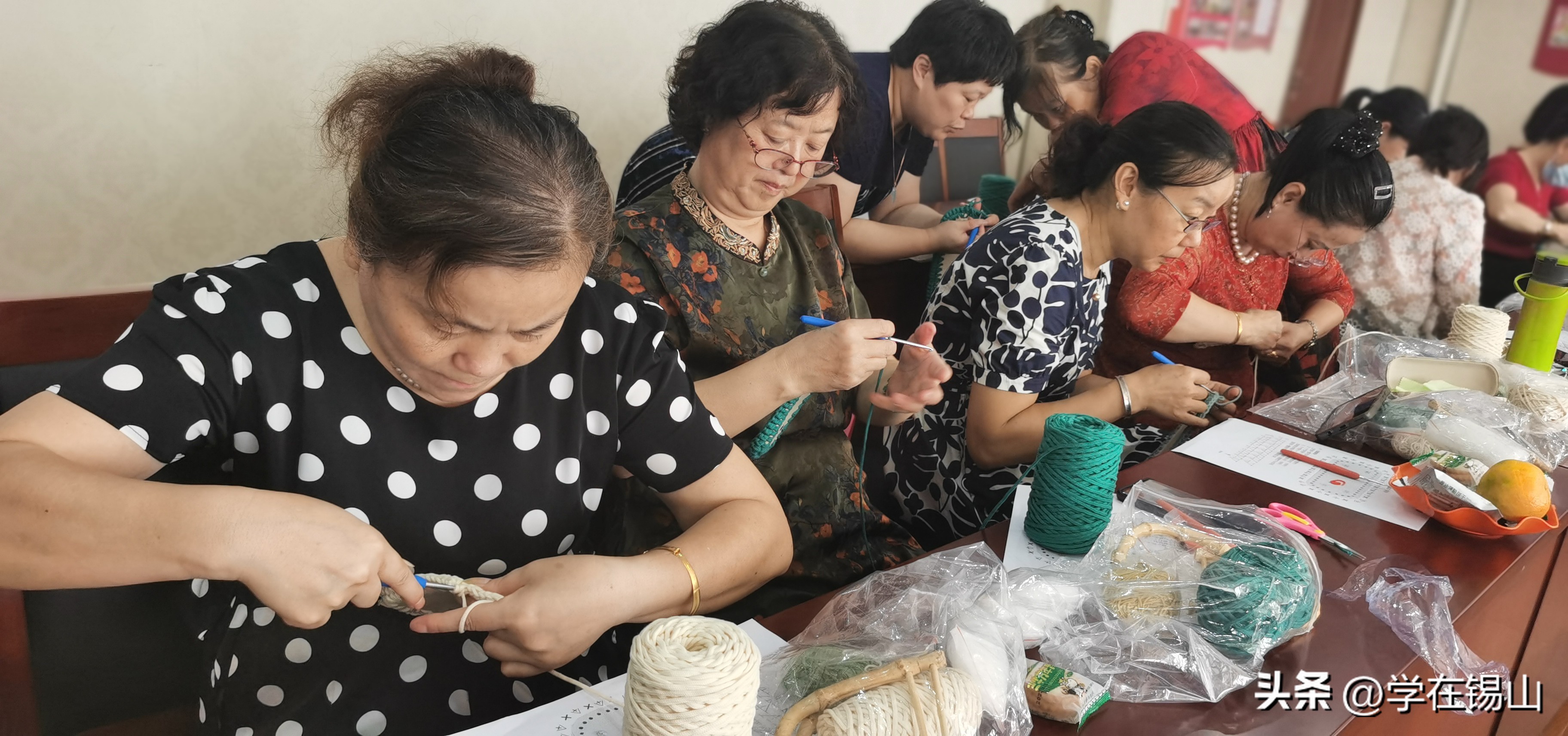 社区手工钩织课程目标,手工毛线钩织线下培训班