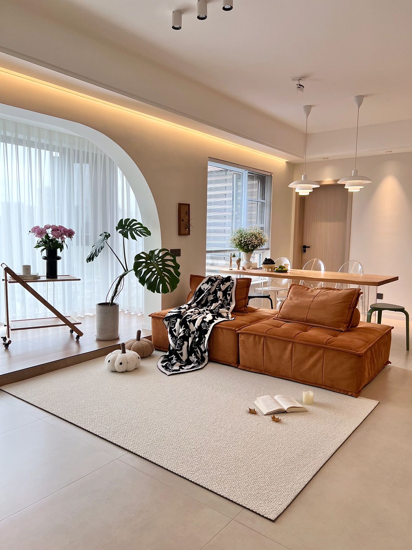 全屋没有一丝俗气,全屋奢华不俗气