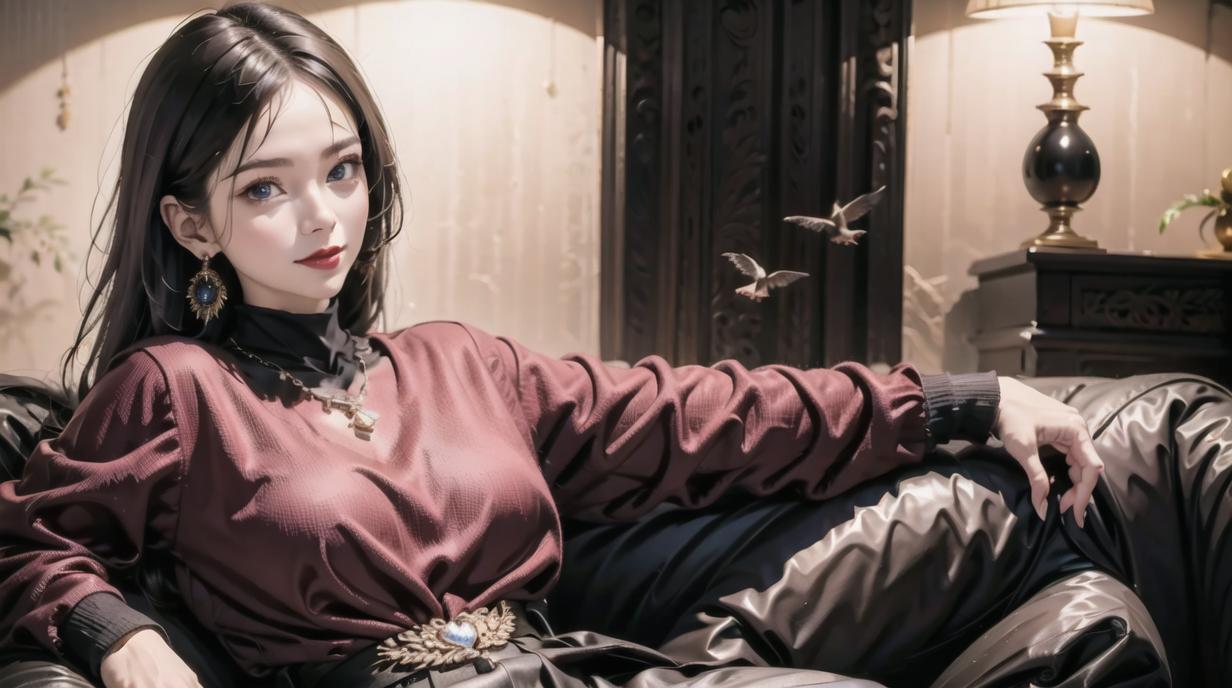 二次元ai女神图片,ai二次元少女美图