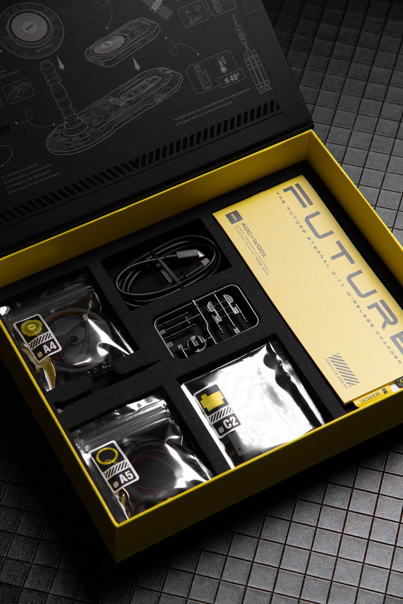 自己拼装一套无线充电器是什么体验？Aohi永恒之城无线充电器